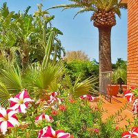 Villa Gaia Hotel Cefalù giardino